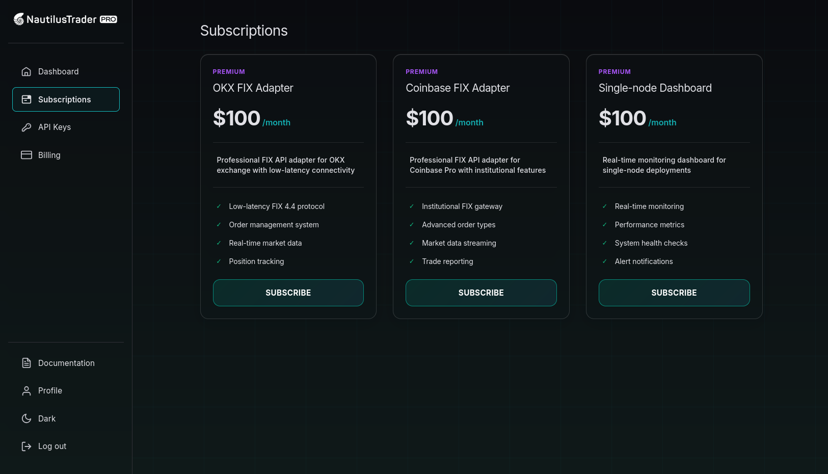Subscriptions
